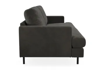 Menard Compact 3-personers Manchestersofa - Mørkegr å - Møbler - Sofaer - 3 personers sofa