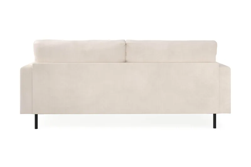 Menard Compact 3-personers Manchestersofa - Beige - Møbler - Sofaer - 3 personers sofa