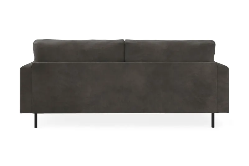 Menard Compact 3-personers Manchestersofa - Mørkegrå - Møbler - Sofaer - 3 personers sofa