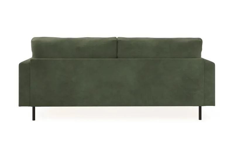 Menard Compact 3-personers Manchestersofa - Grøn - Møbler - Sofaer - 3 personers sofa