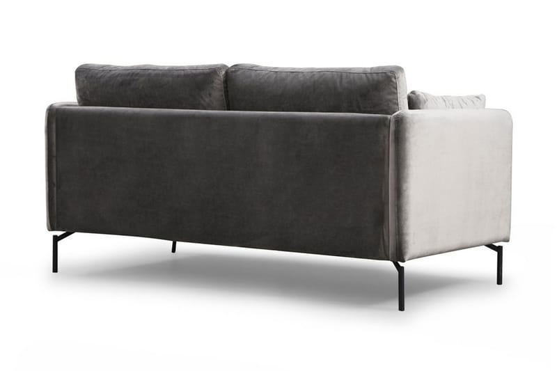 Mezonzo 2-Pers. Sofa - Grå - 2 personers sofa