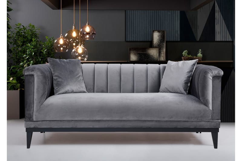 Mezonzo 2-Pers. Sofa - Grå - Møbler - Sofaer - 2 personers sofa