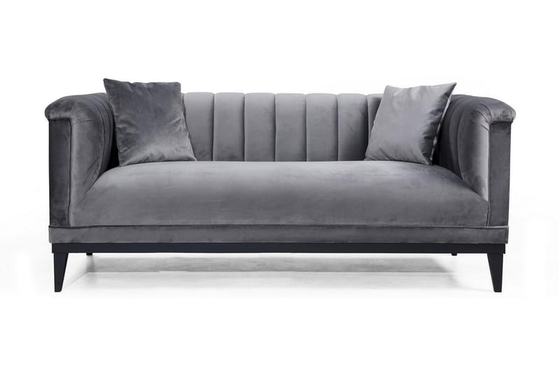 Mezonzo 2-Pers. Sofa - Grå - 2 personers sofa