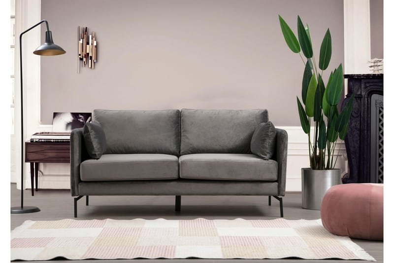 Mezonzo 2-Pers. Sofa - Grå - Møbler - Sofaer - 2 personers sofa