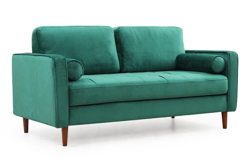 Mirrilnesh Sofa 2-Pers. - Grøn - 2 personers sofa