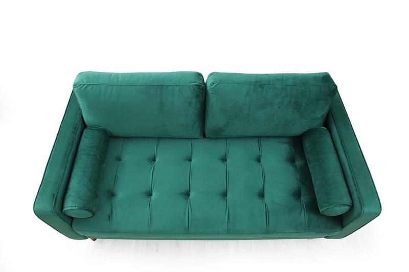 Mirrilnesh Sofa 2-Pers. - Grøn - 2 personers sofa