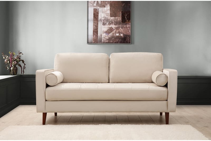 Mirrilnesh Sofa 2-Pers. - Beige - Møbler - Sofaer - 2 personers sofa