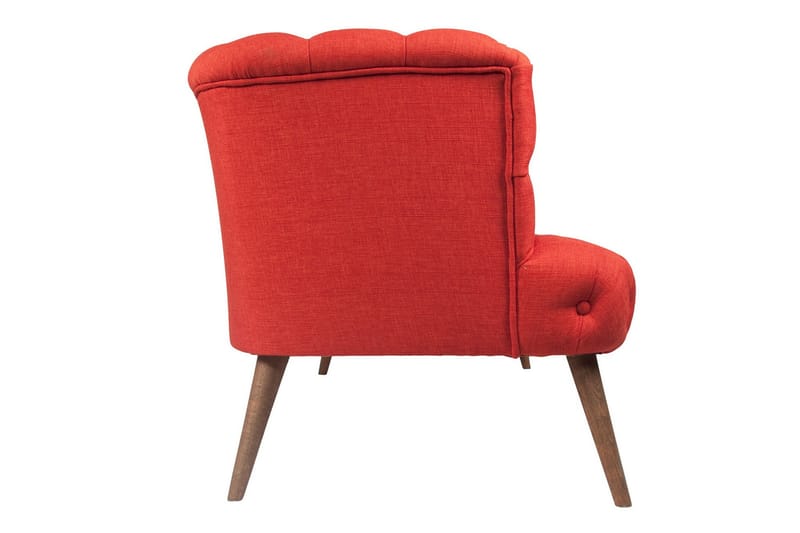 Monroew 2-personers Sofa - Rød/Natur - Møbler - Sofaer - 2 personers sofa