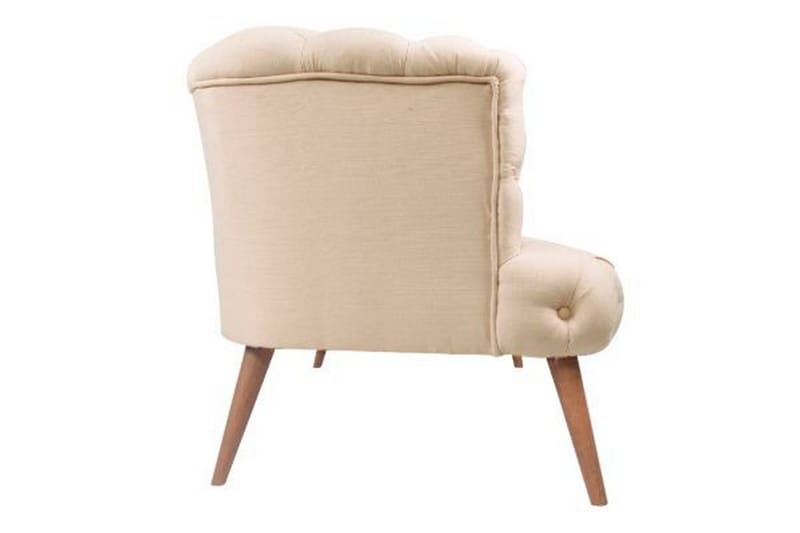Monroew 2-personers Sofa - Cremehvid/Natur - Møbler - Sofaer - 2 personers sofa