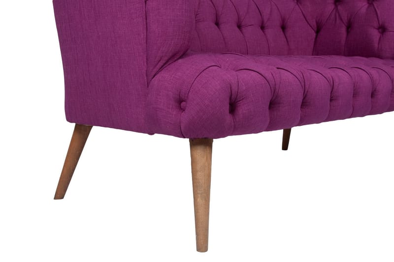 Monroew 2-personers Sofa - Lilla/Natur - Møbler - Sofaer - 2 personers sofa