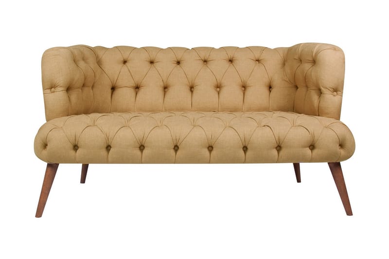 Monroew 2-personers Sofa - Lysebrun/Natur - Møbler - Sofaer - 2 personers sofa