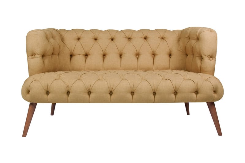 Monroew 2-personers Sofa - Lysebrun/Natur - 2 personers sofa