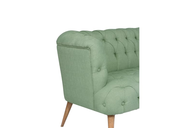 Monroew 2-personers Sofa - Petrolgrøn/Natur - Møbler - Sofaer - 2 personers sofa