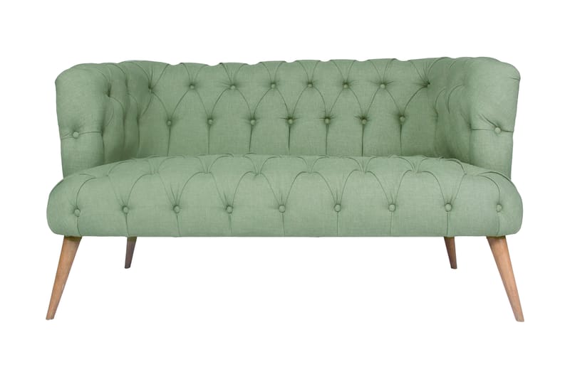 Monroew 2-personers Sofa - Petrolgrøn/Natur - Møbler - Sofaer - 2 personers sofa