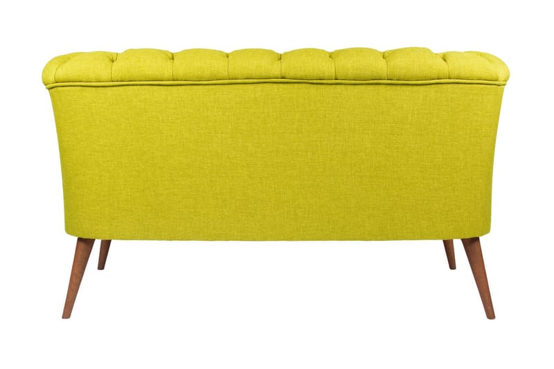 Monroew 2-personers Sofa - Grøn/Natur - 2 personers sofa