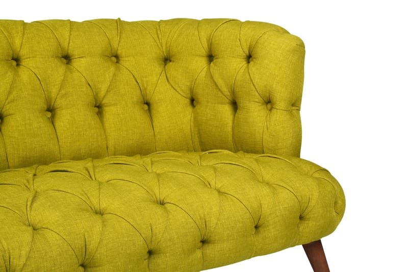 Monroew 2-personers Sofa - Grøn/Natur - Møbler - Sofaer - 2 personers sofa