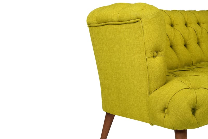 Monroew 2-personers Sofa - Grøn/Natur - Møbler - Sofaer - 2 personers sofa