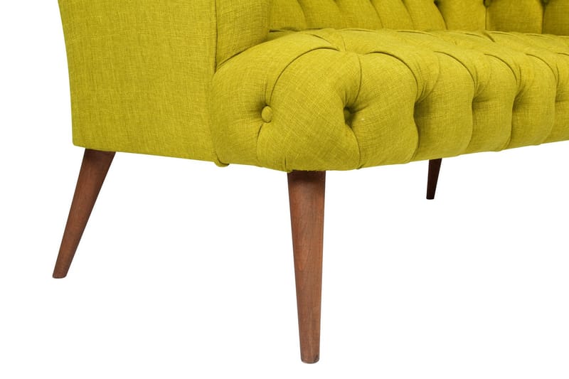 Monroew 2-personers Sofa - Grøn/Natur - Møbler - Sofaer - 2 personers sofa
