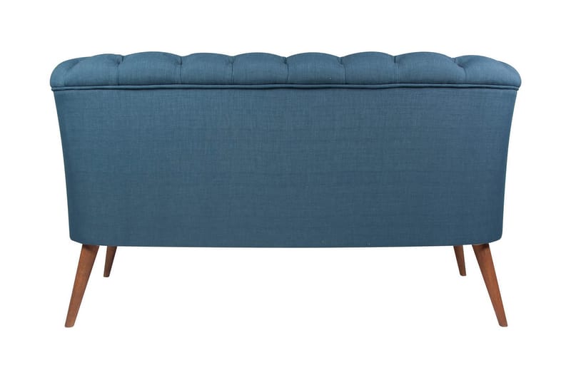Monroew 2-personers Sofa - Mørkeblå/Natur - Møbler - Sofaer - 2 personers sofa