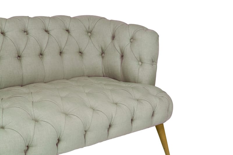 Monroew 2-personers Sofa - Grå/Natur - Møbler - Sofaer - 2 personers sofa
