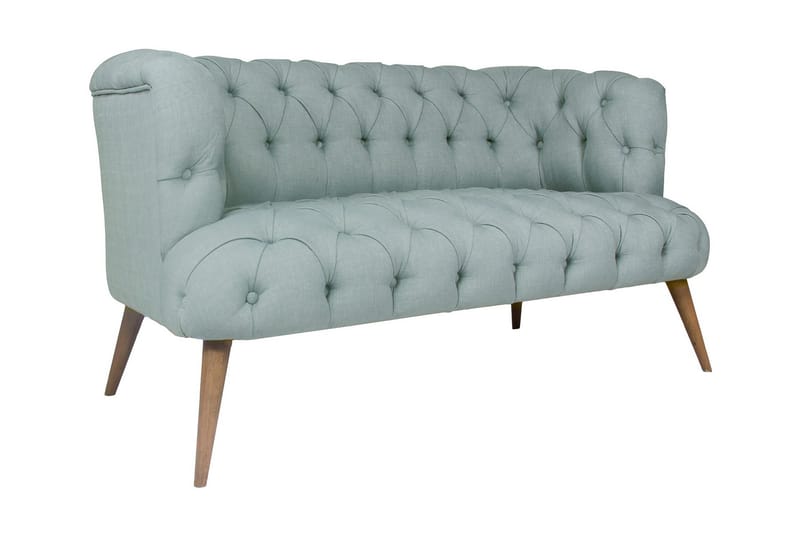 Monroew 2-personers Sofa - Indigoblå/Natur - Møbler - Sofaer - 2 personers sofa