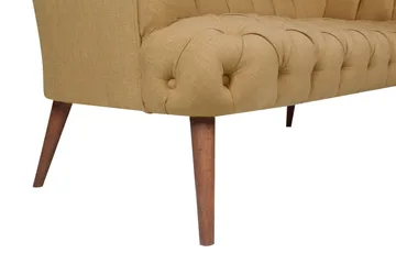 Monroew 2-personers Sofa - Lysebrun/Natur - Møbler - Sofaer - 2 personers sofa