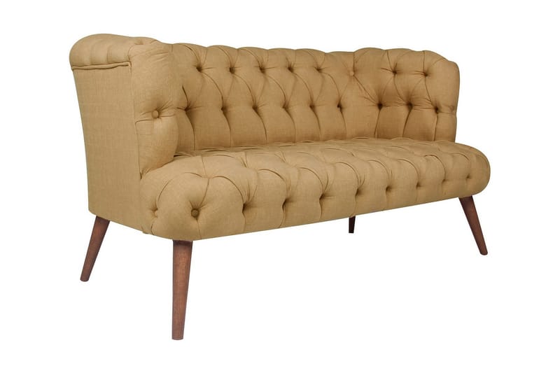 Monroew 2-personers Sofa - Lysebrun/Natur - Møbler - Sofaer - 2 personers sofa