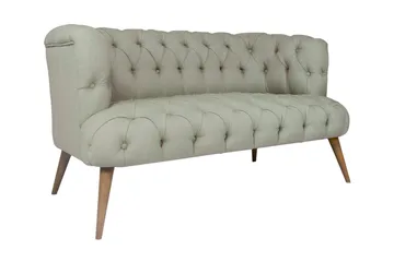 Monroew 2-personers Sofa - Grå/Natur - Møbler - Sofaer - 2 personers sofa