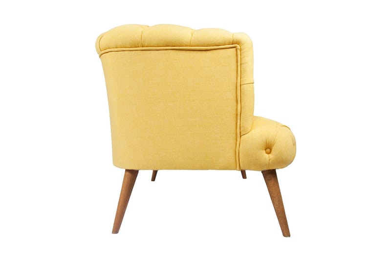 Monroew 2-personers Sofa - Gul/Natur - Møbler - Sofaer - 2 personers sofa