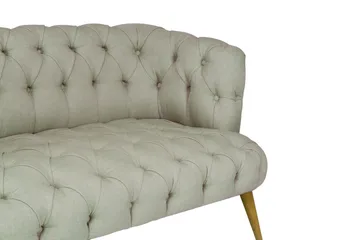 Monroew 2-personers Sofa - Grå/Natur - Møbler - Sofaer - 2 personers sofa