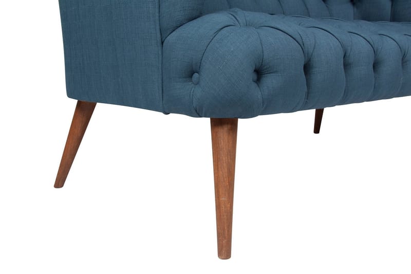 Monroew 2-personers Sofa - Mørkeblå/Natur - Møbler - Sofaer - 2 personers sofa