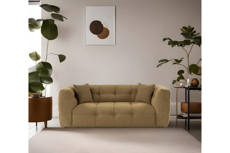 Octavian Sofa 2-pers, Khaki