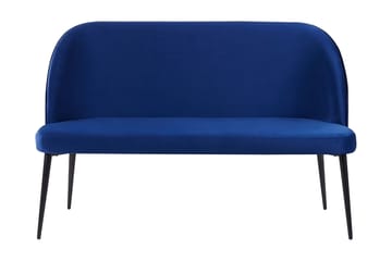 Osbyn 2-Pers. Sofa - Velour/Blå - Møbler - Sofaer - Køkkensofaer