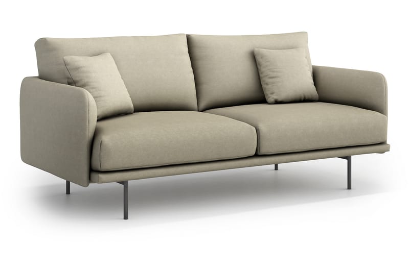 Paraply 2-pers. Sofa - Beige - 2 personers sofa