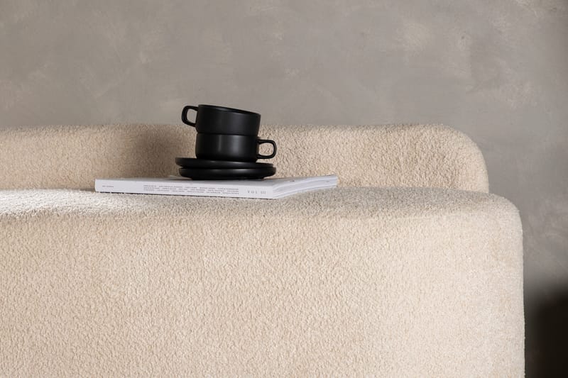 Pocatello 2-Pers. Sofa - Hvit Bouclé - Møbler - Sofaer - 2 personers sofa