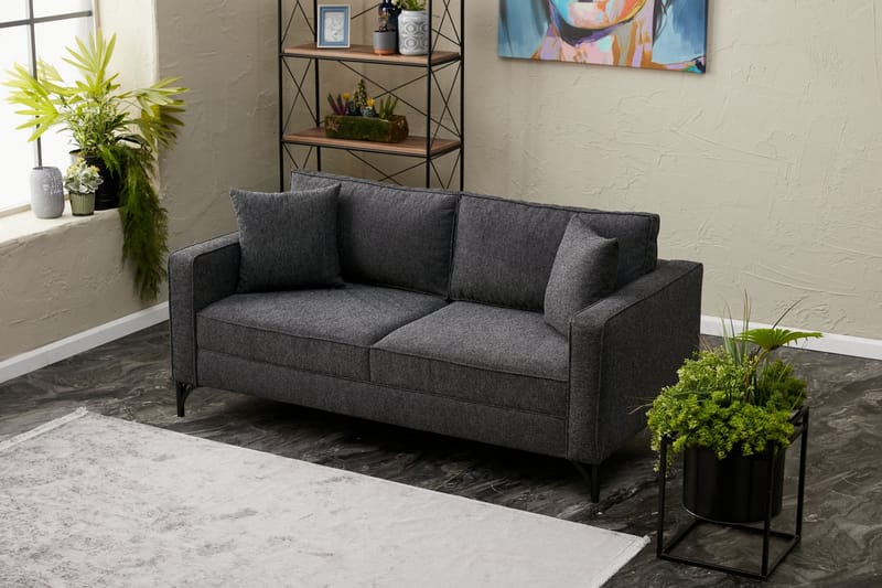 Retzow Sofa 2-personers - Antracit - Møbler - Sofaer - 2 personers sofa