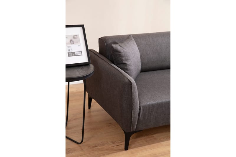 Rossland Sofa 2-personers - Mørkegrå - Møbler - Sofaer - 2 personers sofa