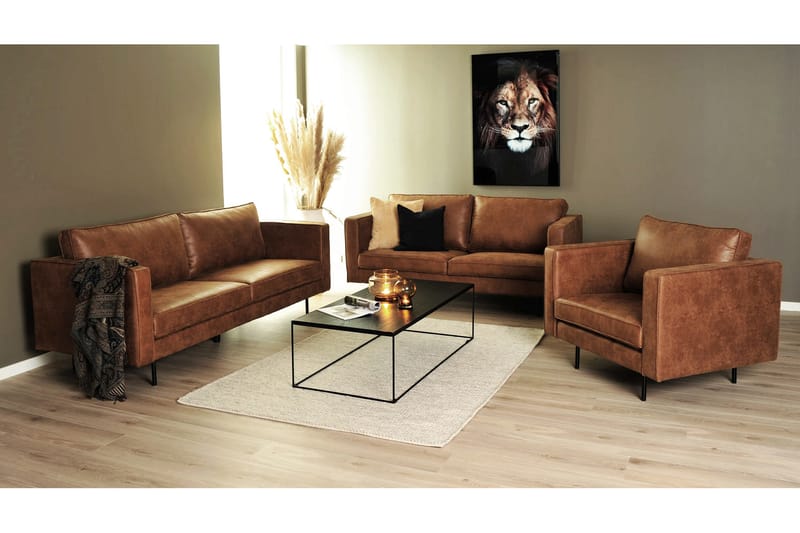 Sevenstar 2,5-sits Sofa - Brun - 2 personers sofa