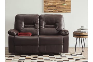 Sofasofa 2 sæder - Brun - Møbler - Sofaer - 2 personers sofa