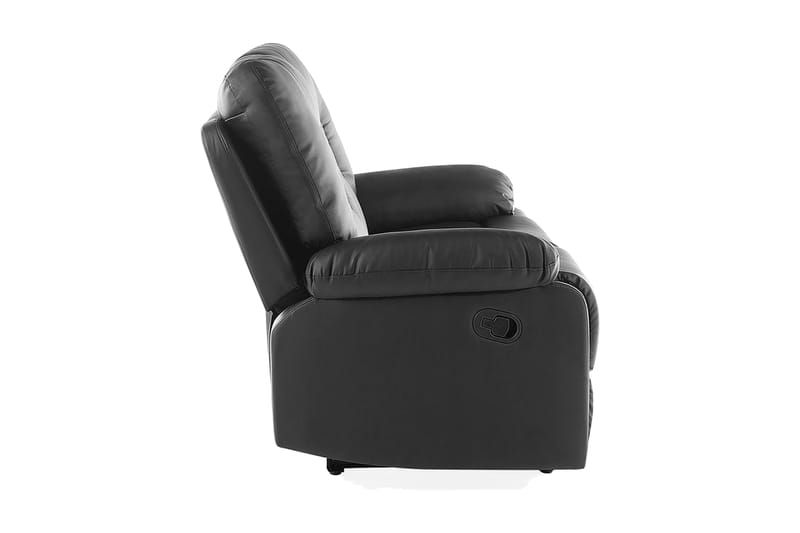 Sofasofa 2 sæder - Sort - Møbler - Sofaer - 2 personers sofa