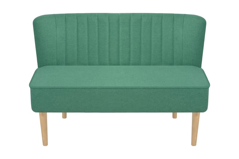 Stofsofa 117X55,5X77 Cm Grøn - Grøn - 2 personers sofa