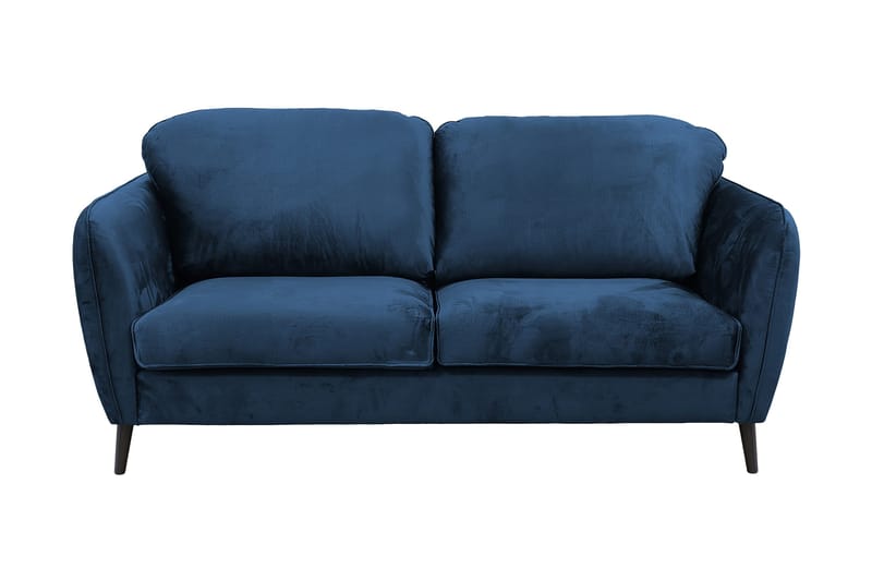 Sundheim 2-pers. Sofa, Blå træben