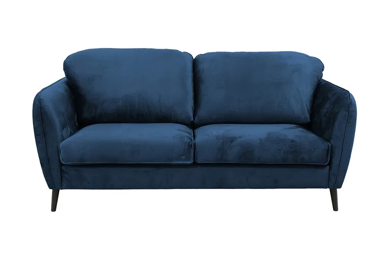 Sundheim 2-pers. Sofa, Blå træben