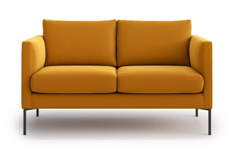 Sveah 2-seter sofa - Gul - 2 personers sofa