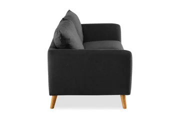Trend 2-personers Stofsofa - Sort - Møbler - Sofaer - 2 personers sofa