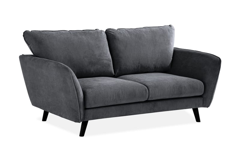 Trend Lyx 2-Pers. Sofa - Mørkegrå - 2 personers sofa