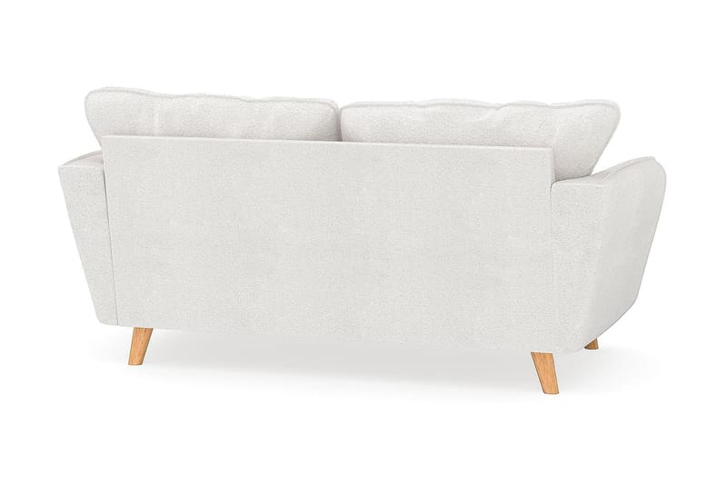 Trend Lyx 2-Pers. Sofa - Hvid|Bouclé - 2 personers sofa