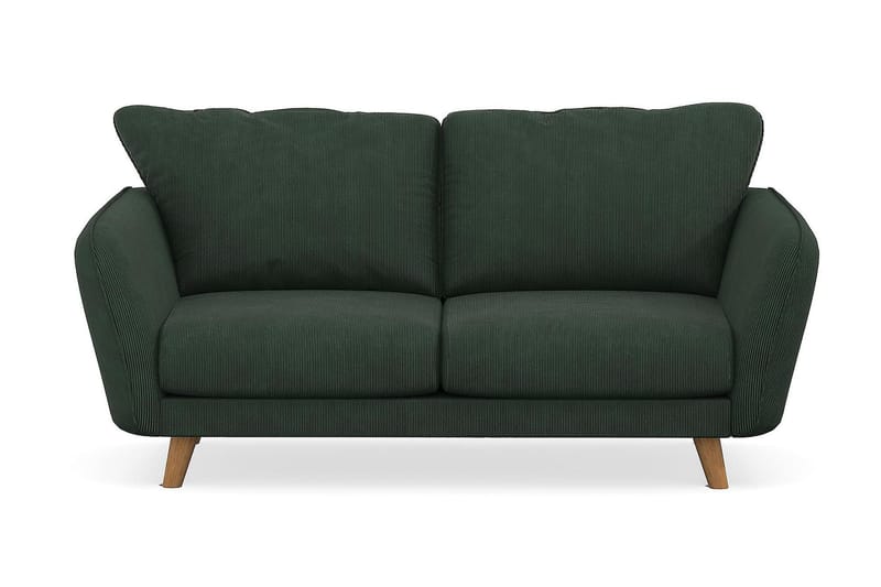 Trend Lyx 2-personers Manchestersofa - Mørkegrøn - Møbler - Sofaer - 2 personers sofa