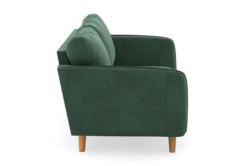 Trend Lyx 2-personers Fløjlssofa - Mørkegrøn - Møbler - Sofaer - 2 personers sofa
