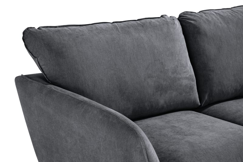 Trend Lyx 2-Pers. Sofa - Mørkegrå/Eg - Møbler - Sofaer - 2 personers sofa